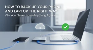 How to Back Up Your Phone and Laptop the Right Way (So You Never Lose Anything Again)