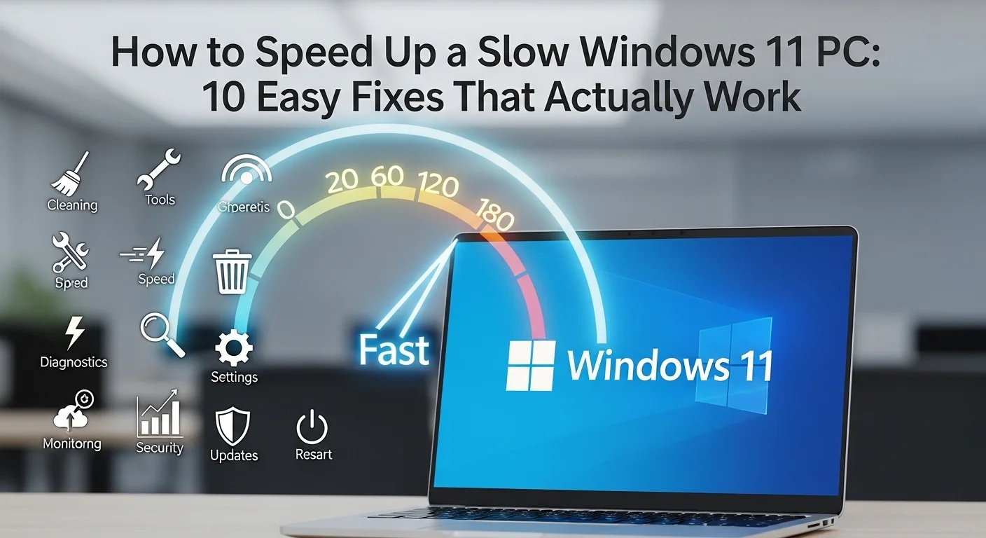 How to Speed Up a Slow Windows 11 PC: 10 Easy Fixes That Actually Work