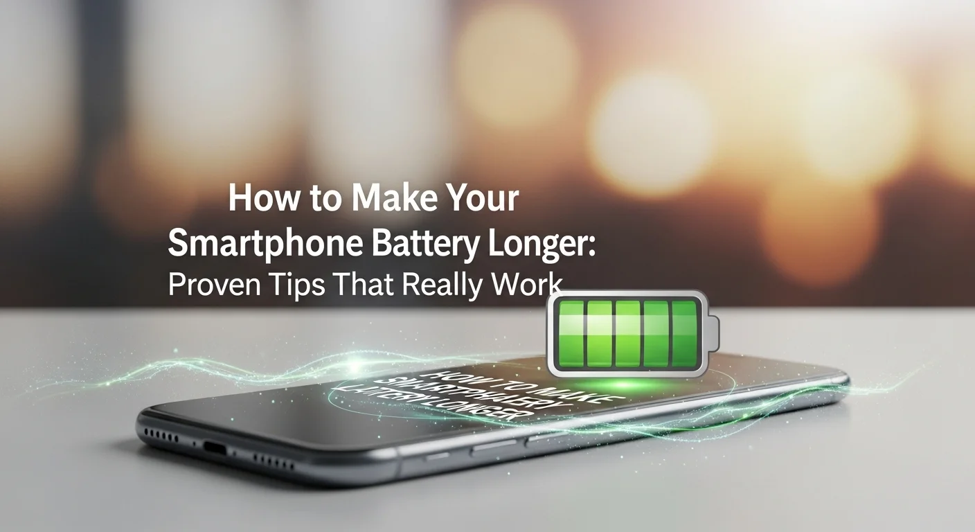 How to Make Your Smartphone Battery Last Longer: Proven Tips That Really Work