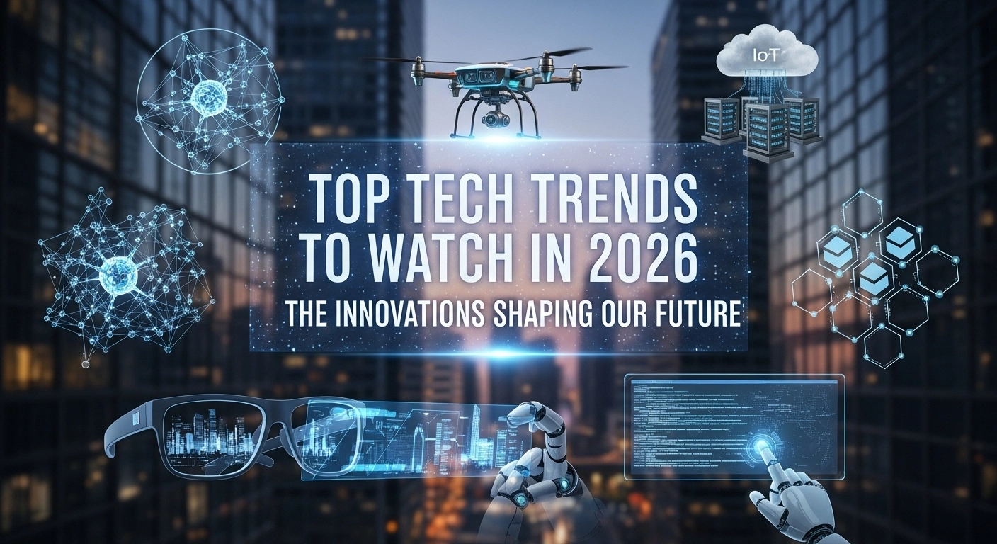 Top Tech Trends to Watch in 2026: The Innovations Shaping Our Future